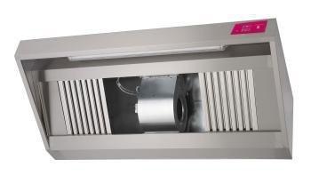 Complete rvs Afzuiginstallatie met motor | 150x90x54cm, Zakelijke goederen, Horeca | Meubilair en Inrichting, Verzenden
