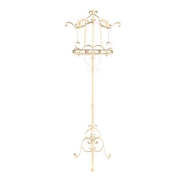 Muziekstandaard, ezel, Mozart, smeedijzer wit beschikbaar voor biedingen