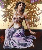 Louis Nagelkerke (1949) - Oosterse danseres, Antiek en Kunst