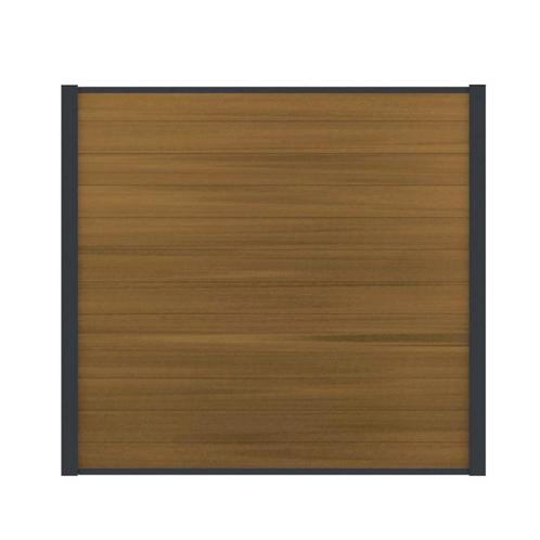 Premium Composiet Schutting | Teak, Tuin en Terras, Schuttingen, Minder dan 3 meter, Nieuw, 1 tot 2 meter, Verzenden