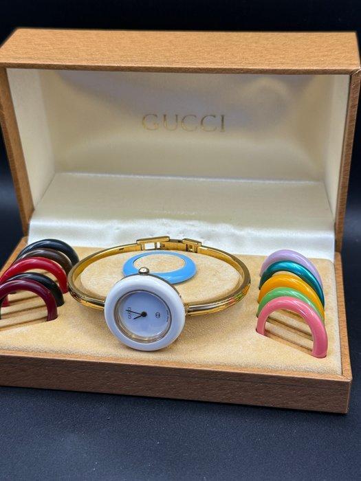 Gucci - Change Bezel Bangle Watch - 1100-L - Dames -, Sieraden, Tassen en Uiterlijk, Horloges | Heren