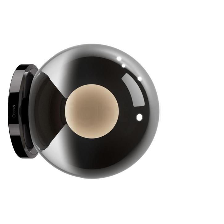 Occhio Luna Scura 125 Flat Air Wandlamp LED, dark chrome, Huis en Inrichting, Lampen | Wandlampen, Nieuw, Verzenden