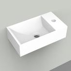 Fontein Arcqua Marble Free 40x22x12 cm Kraangat Rechts, Huis en Inrichting, Badkamer | Badkamermeubels, Overige typen, Nieuw, Ophalen of Verzenden