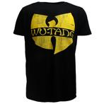 Wu-Tang Clan Classic Logo T-Shirt Zwart - Officiële, Nieuw