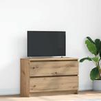 vidaXL Tv-meubel ambachtelijk 80x35x54cm spaanplaat grijs, Huis en Inrichting, Kasten | Televisiemeubels, Verzenden, Nieuw, Overige houtsoorten