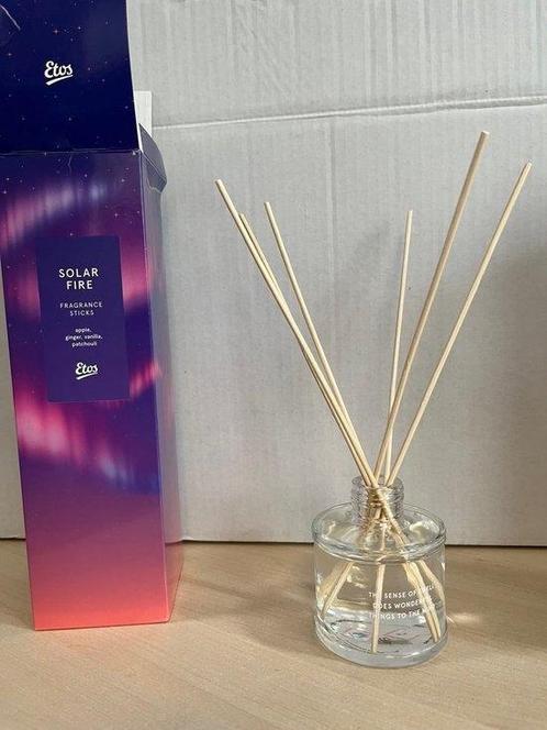 Etos geurstokjes - Solar Fire - 100ML - 6 stuks, Huis en Inrichting, Woonaccessoires | Overige, Verzenden