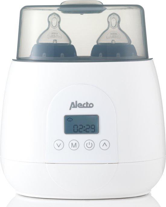 Alecto BW700TWIN - Dubbele digitale Flessenwarmer 500W voor, Kinderen en Baby's, Badjes en Verzorging, Nieuw, Ophalen of Verzenden