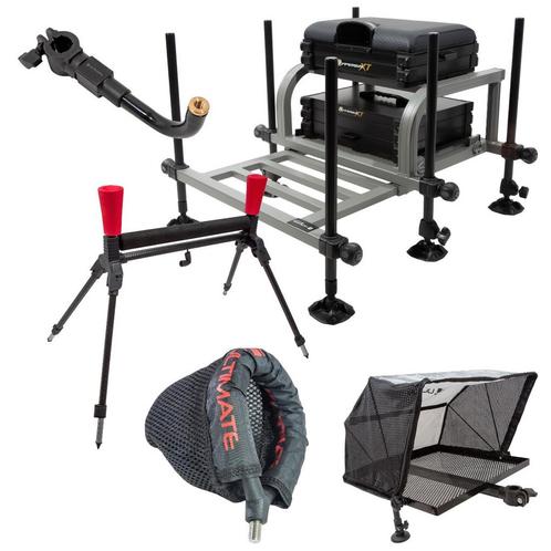 Ultimate Hyperga XT Seatbox Set Deluxe, Watersport en Boten, Hengelsport | Algemeen, Nieuw, Verzenden