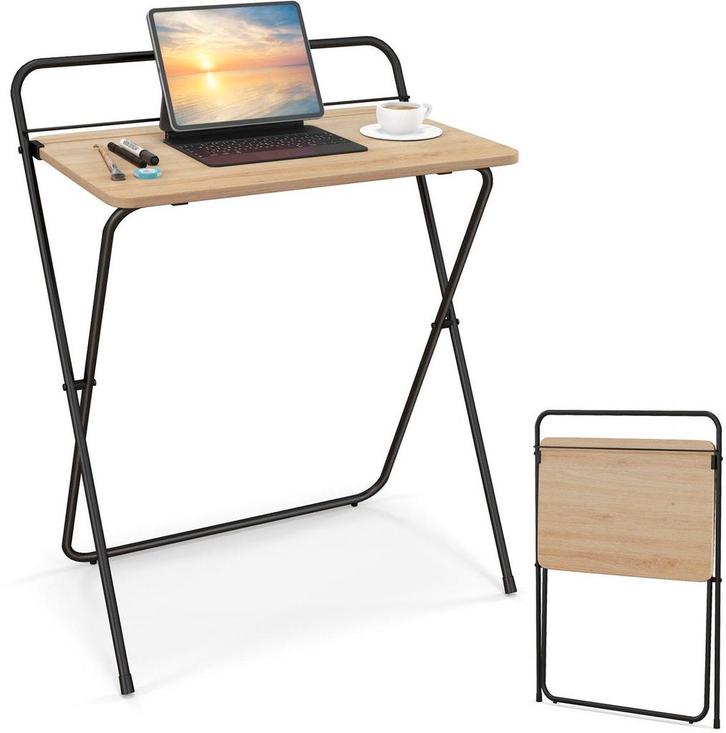 Klaptafel - Laptoptafel - Computertafel - 60x40x69 cm - Lich, Huis en Inrichting, Woonaccessoires | Overige, Zo goed als nieuw