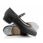 Katz zwarte Dames Tap dansschoenen met bandje over de wreef, Verzenden, Nieuw