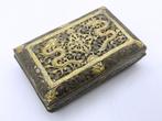 Doos - Grote Betel Dragon Box - Zilver, Verguld - Antiek