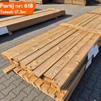Thermo Vuren Vlonderplank 4800-5400x140x28mm, Tuin en Terras, Ophalen of Verzenden, Nieuw
