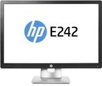 HP EliteDisplay E242| Full HD| DP,HDMI,VGA| 24, Verzenden, Zo goed als nieuw