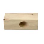 Benson Voegenborstel - Hout - 3 rijen staal - 10 x 3.5 x..., Tuin en Terras, Ophalen of Verzenden, Nieuw