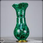 Eerste Kwaliteit Malachiet Vaas 4763,05 ct- 952.61 g, Verzamelen