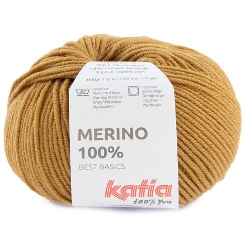 Katia Concept Merino 100% - 91 okergeel - Wol Garen, Hobby en Vrije tijd, Breien en Haken, Ophalen of Verzenden