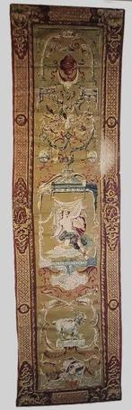 Wandtapijt - 240 cm - 66 cm - Antiek Frans tapisserie, Antiek en Kunst