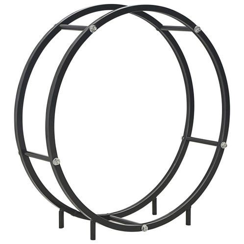 Zwart Haardhoutrek 70cm | Retourdeal | Ruimtebesparend, Tuin en Terras, Haardhout, Blokken, Overige houtsoorten, Ophalen of Verzenden