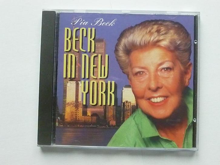 Pia Beck - Beck in New York, Cd's en Dvd's, Cd's | Jazz en Blues, Zo goed als nieuw, Verzenden