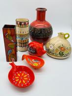 Collection of Italian Mid Century Pottery: Versolini,, Antiek en Kunst