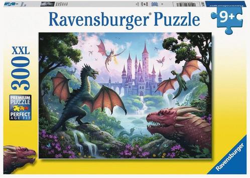 Magische Draak Puzzel (300 XXL stukjes) | Ravensburger -, Hobby en Vrije tijd, Denksport en Puzzels, Nieuw, Verzenden