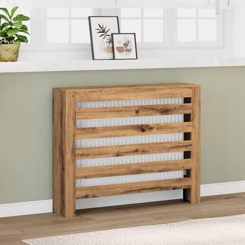 vidaXL Radiatorombouw 104x20x82 cm bewerkt hout artisanaal, Doe-het-zelf en Verbouw, Verwarming en Radiatoren, Nieuw, Verzenden