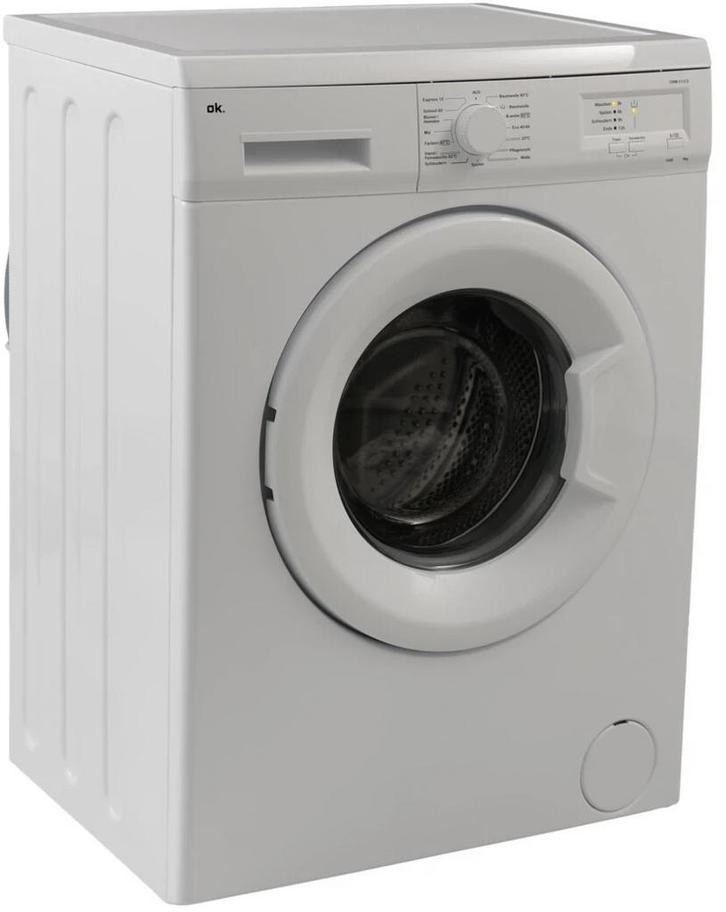 Ok Owm5112d Wasmachine 5kg 1000t, Witgoed en Apparatuur, Wasmachines, Nieuw, Voorlader, 85 tot 90 cm, Ophalen of Verzenden