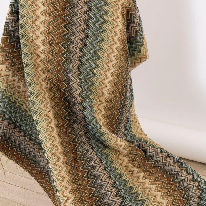 Gewoven Gobelin Dik en Zwaar - Chevronstijl Mosterd -, Antiek en Kunst, Antiek | Kleden en Textiel