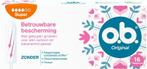 OB ORIGINAL SUPER TAMPONS DOOSJE 16 STUKS, Sieraden, Tassen en Uiterlijk, Uiterlijk | Lichaamsverzorging, Verzenden, Nieuw