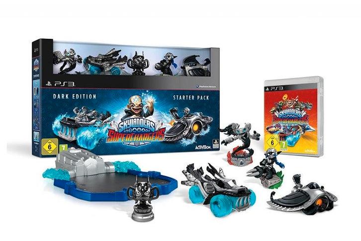 Playstation 3 Skylanders: SuperChargers: Starter Pack - Dark, Spelcomputers en Games, Games | Sony PlayStation 3, Zo goed als nieuw