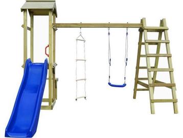 Veiling - VidaXL speeltoren met schommelaanbouw 300x228x218c beschikbaar voor biedingen