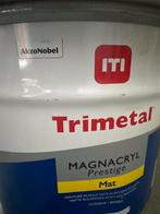 Trimetal Magnacryl Prestige Mat - wit - 10 liter Isoleren..., Doe-het-zelf en Verbouw, Verf, Beits en Lak, Ophalen of Verzenden