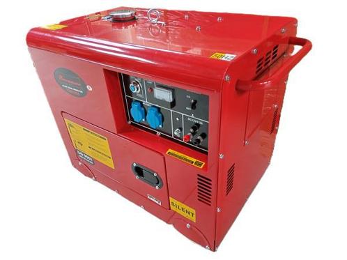 Veiling - Generator Diesel 6KVA, Doe-het-zelf en Verbouw, Aggregaten, Nieuw