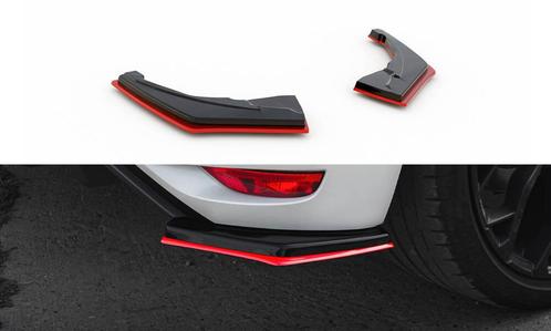 Zijdiffuser Renault Megane RS 4 Maxton Glans Zwart / Rood, Auto-onderdelen, Carrosserie en Plaatwerk, Ophalen of Verzenden