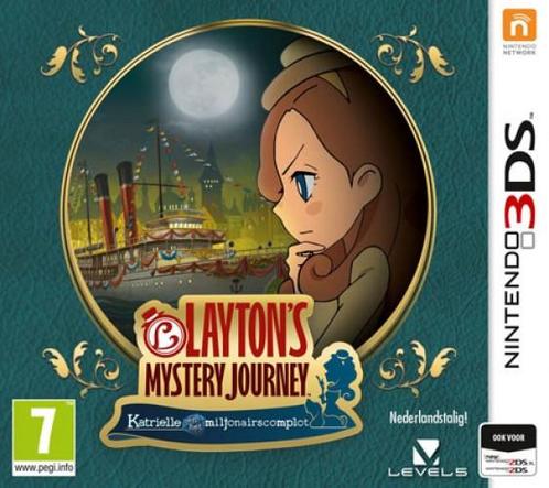 Laytons Mystery Journey Katrielle en het Miljonairscompl..., Spelcomputers en Games, Games | Nintendo 2DS en 3DS, Gebruikt, Vanaf 3 jaar