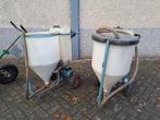 Set Spuitapparatuur: 5x Rugspuit, 2x Duwspuit, 2 Vul-/Spoel, Gebruikt