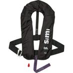 Eval Simi Opblaasbaar Reddingsvest 160N met Rvs Gesp Zwart, Watersport en Boten, Watersportkleding, Ophalen of Verzenden, Nieuw