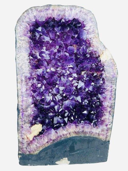 83KG Glanzende Diep Violette Amethist Geode Geode - Hoogte:, Verzamelen, Mineralen en Fossielen