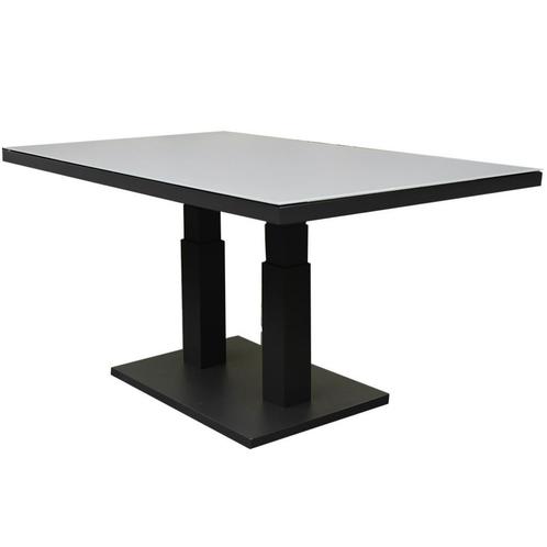 New York lounge-diningtafel 140x85xH49-72 cm in hoogte, Tuin en Terras, Tuintafels, Nieuw, Aluminium, Ophalen of Verzenden