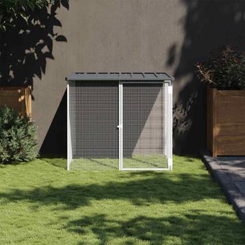 vidaXL Kippenhok met dak 103x98x90 cm gegalvaniseerd staal beschikbaar voor biedingen