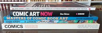 Masters of Comic Book Art, The art of comics, Comic Art Now, beschikbaar voor biedingen