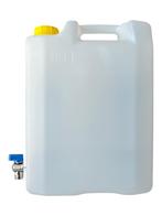 Waterkan Met Metalen Kraan 10 Liter - Water Container - Cara, Ophalen of Verzenden