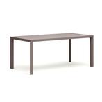*WOONWINKEL* Kave Home Culip Aluminium Tuintafel Taupe 180 C, Tuin en Terras, Tuinsets en Loungesets, Verzenden, Nieuw