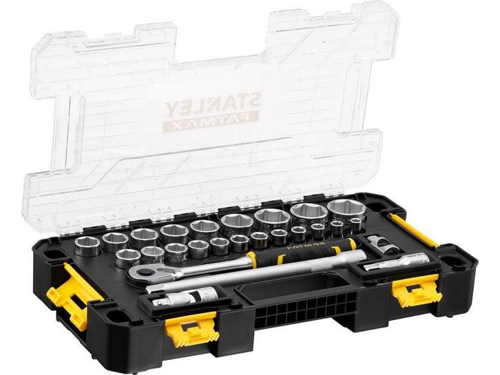 Stanley FMMT98103-1 FatMax - Doppenset 1/2 26-delig -, Huis en Inrichting, Overige Huis en Inrichting, Zo goed als nieuw, Verzenden