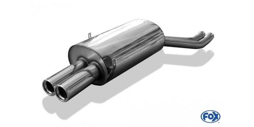 FOX BMW E46 320/ 323/ 325/ 328/ 330 einddemper double flow -, Auto-onderdelen, Uitlaatsystemen, Nieuw, Verzenden