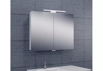 *NIEUW* Spiegelkast Wiesbaden met Led Verlichting 80x60 beschikbaar voor biedingen