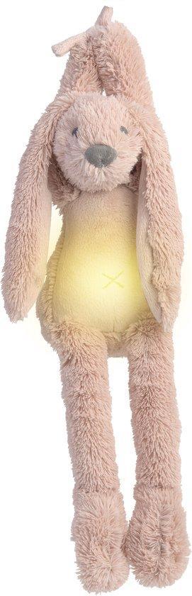 Happy Horse Konijn Oudroze Richie Nachtlampje met rustgevend, Kinderen en Baby's, Speelgoed | Knuffels en Pluche, Nieuw, Verzenden