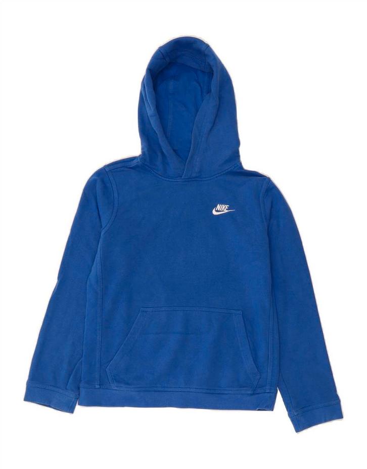 NIKE Boys Hoodie Jumper 12-13 Years Large  Blue Cotton, Kleding | Heren, Truien en Vesten, Verzenden