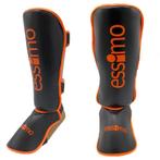 Essimo Shin-Instep Compact Flex PU - Zwart/Neon Oranje, Ophalen of Verzenden, Nieuw