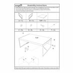 Norris 160x90 cm-12401, Huis en Inrichting, Tafels | Eettafels, Ophalen of Verzenden, Nieuw